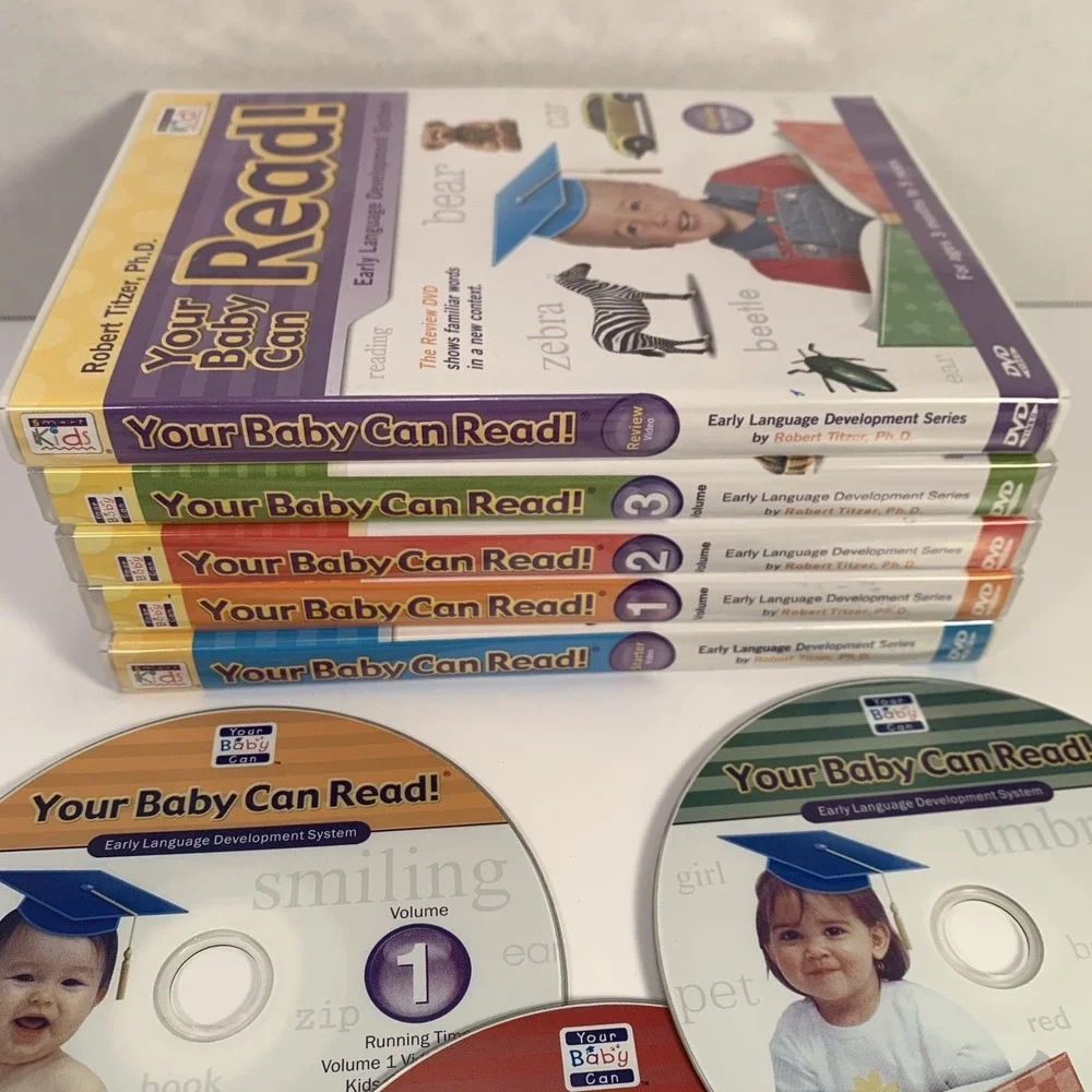 Your Baby Can Read! Vol 1-3 DVDs + Starter/Review - Reading‎ Phonics Home